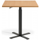 Boost Height Adjustable Meeting Table - 700x700mm